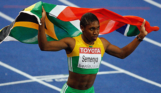 Caster Semenya gewann 2009 WM-Gold über die 800 Meter