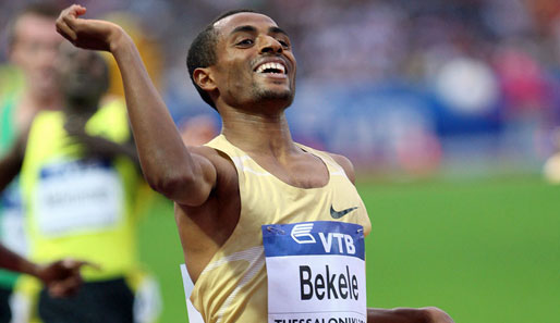 Bei der Leichtathletik-WM 2009 in Berlin gewann Bekele die Goldmedaille über 10.000 Meter