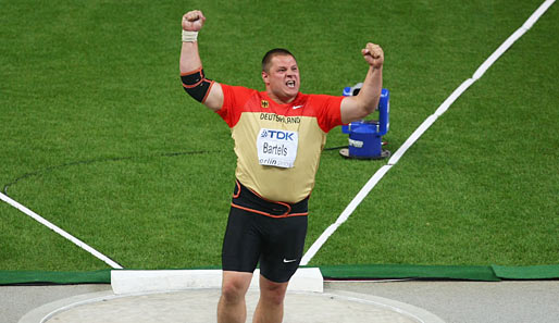 Schon bei der WM 2009 in Berlin gewann Ralf Bartels die Bronzemedaille