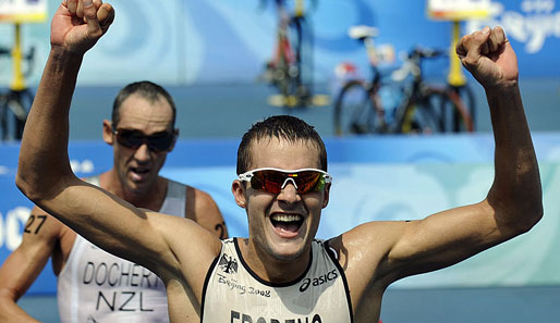 Jan Frodeno holte 2008 in Peking Olympiagold