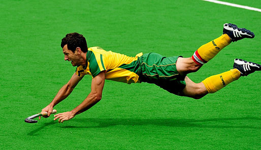 Jamie Dwyer gewann mit Australien olympisches Gold und den WM-Titel