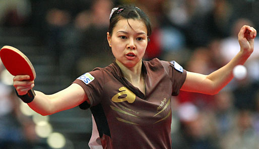 Wu Jiaduo wurde im Jahr 2009 Europameisterin im Damen-Einzel