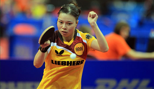 Bei den deutschen Meisterschaften im Damen-Einzel wurde Wu 2007 Dritte