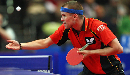 Michael Maze gewann 2009 bereits die Tischtennis-Europameisterschaft