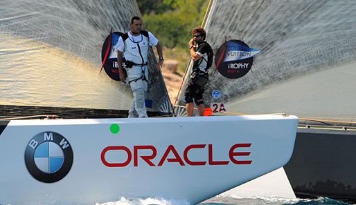 Das Oracle-Team schippert bald ohne BMW-Logo übers Wasser