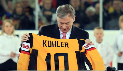 Ist seit jeher sportbegeistert: Ex-Bundespräsident Horst Köhler möchte in den DOSB