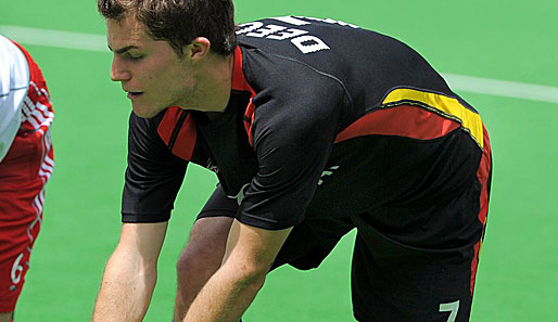 Oskar Deecke traf im Halbfinale gegen Russland dreifach
