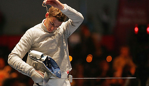 Vize-Weltmeister Nicolas Limbach kann beim Fecht-Weltcup in Madrid an den Start gehen