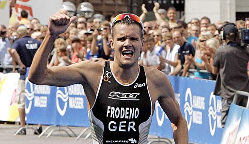 Triathlon-Olympiasieger Jan Frodeno machte in Madrid seinen 45. Platz in Sydney vergessen