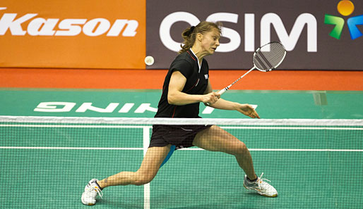Juliane Schenk aus Berlin hat bei den Japan Open in Tokio das Viertelfinale erreicht