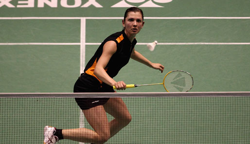 Olga Konon spielt seit zwei Jahren für den Deutschen Badminton Verband