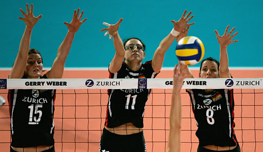 Mit dem Spiel gegen die Ukraine starten die deutschen Volleyballerinnen in die EM