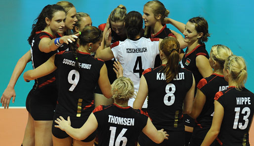 Die deutschen Volley-Frauen gewannen zum Auftakt des World Cups gegen Kenia