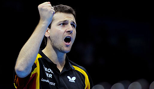 Timo Boll ist beim Tischtennis-Weltcup in Liverpool ins Finale eingezogen