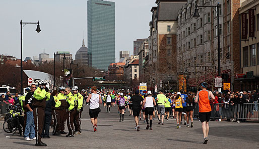 Beim 117. Marathon in Boston kamen durch einen Bombenanschlag drei Menschen ums Leben