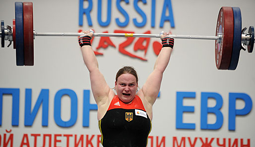 Die 28-jährige Deutsche landete am Schlusstag der Wettkämpfe mit insgesamt 210 kg auf Rang fünf