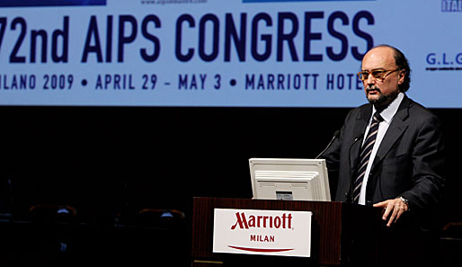 Gianni Merlo ist Präsident des internationalen Sportjournalisten-Verbandes AIPS