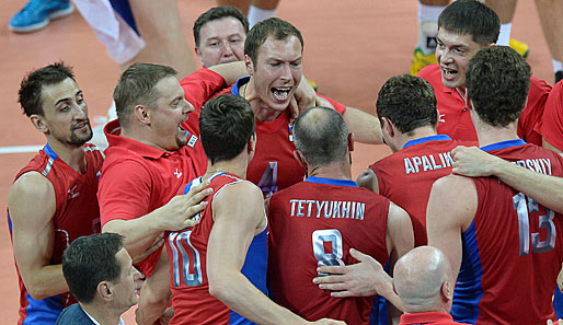 Auch gegen Russland war die deutsche Volleyball-Auswahl ohne Chance
