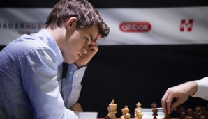 Magnus Carlsen kämpft derzeit um den WM-Titel im Schach