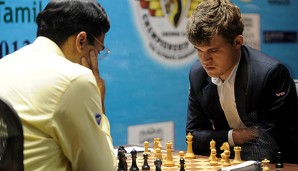 Bei der WM in Chennai siegte Magnus Carlsen am Ende deutlich