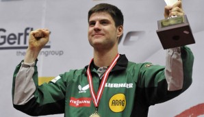 Dimitrij Ovtcharov gewann die Tischtennis-EM 2013