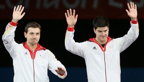 Zusammen bei Olympia erfolgreich: Ovtcharov und Boll holten Bronze