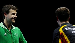 Boll (l.) und Ovtcharov (r.) zählen zu den besten Tischtennis-Spielern Deutschlands
