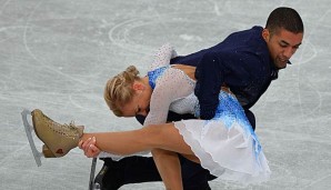 Aljona Savchenko und Robin Szolkowy gewannen mit "Pink Panther" bereits 2011 in Moskau