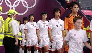 Bei Olympia 2012 in London waren nordkoreanische Sportler am Start