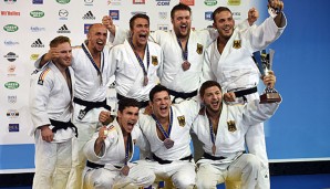 Endlich ein Erfolgserlebnis für die deutschen Judoka - Karl-Richard Frey sicherte sich Bronze