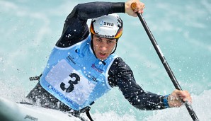 Sideris Tasiadis konnte im Slalom Silber gewinnen