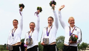 Bei der WM reichte es beim Kajak-Vierer der Frauen für Bronze