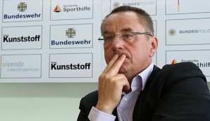 Thomas Konietzko zeigte sich mit Hinblick auf die deutschen Leistungen im Vierer besorgt