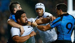 Fidschi hat sich mit einem Sieg von der Rugby-WM verabschiedet