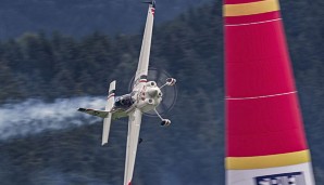 Matthias Dolderer wurde beim Finale der Red-Bull-Air-Race-Weltmeisterschaft Dritter