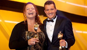 Christina Schwanitz und Jan Frodeno triumphierten bei der Wahl zu den Sportlern des Jahres