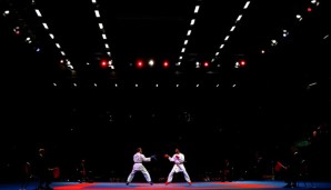 Karate ist nur eine Kampfsportart der Combat Games
