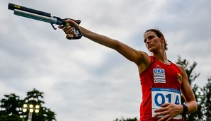 Lena Schöneborn feierte mit Annika Schleu den zweiten großen Titel des Sommers