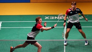 Michael Fuchs und Johannes Schöttler sind im Viertelfinale der Hongkong Open ausgeschieden