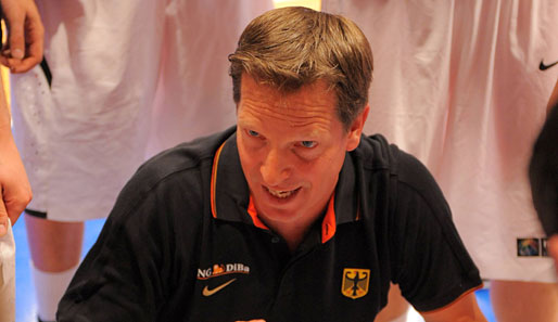 Frank Menz betreut die deutsche Mannschaft seit Dezember 2008 als Trainer