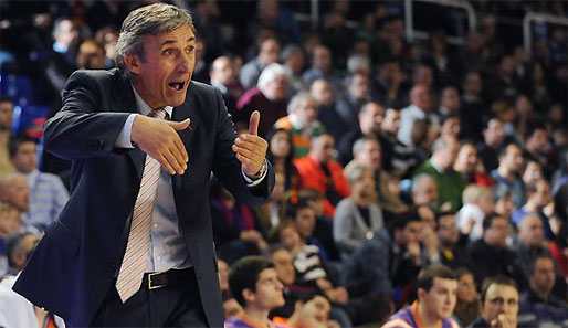Trainer-Legende Svetislav Pesic trainiert seit November 2010 den Valencia BC