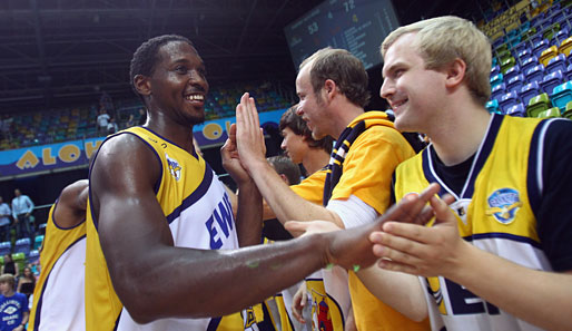 Die EWE Baskets Oldenburg feierten ihren zweiten Saisonsieg und die Tabellenführung