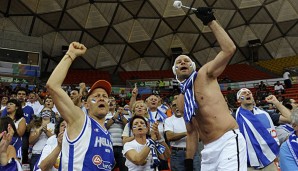 Die griechischen Fans werden auch bei der WM in Spanien dabei sein