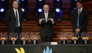 FIBA Sportdirektor Lubomir Kotleba bei der Auslosung in Barcelona