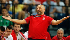 Aleksandar Djordjevic ist nebenbei noch Nationalcoach von Serbien