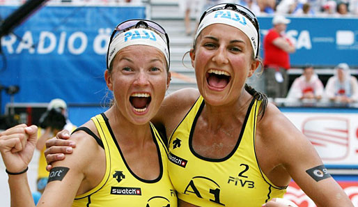 Katrin Holtwick und Ilka Semmler sind aktuell auf Rang 11 der Weltrangliste