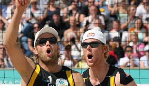 Nach der WM gewinnen Brink und Reckermann auch das erste Grand-Slam-Turnier