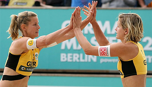 Sara Goller (l.) und Laua Ludwig siegten von 2006 bis 2008 bei den Deutschen Meisterschaften