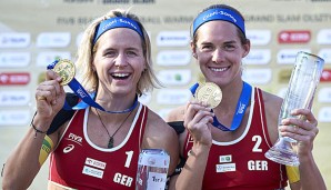Laura Ludwig und Kira Walkenhorst wurden in Polen Europameisterinnen