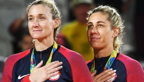 Kerri Walsh Jennings und April Ross holten Bronze in Rio